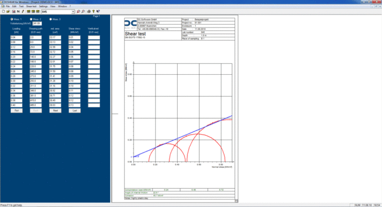 DCSHEAR-3D - DC-Software