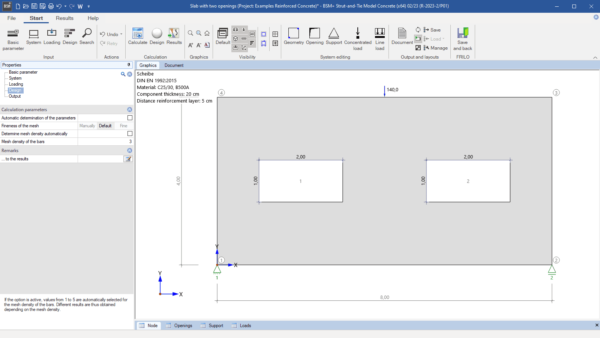 BSM+ Strut-and-Tie Model Reinforced Concrete